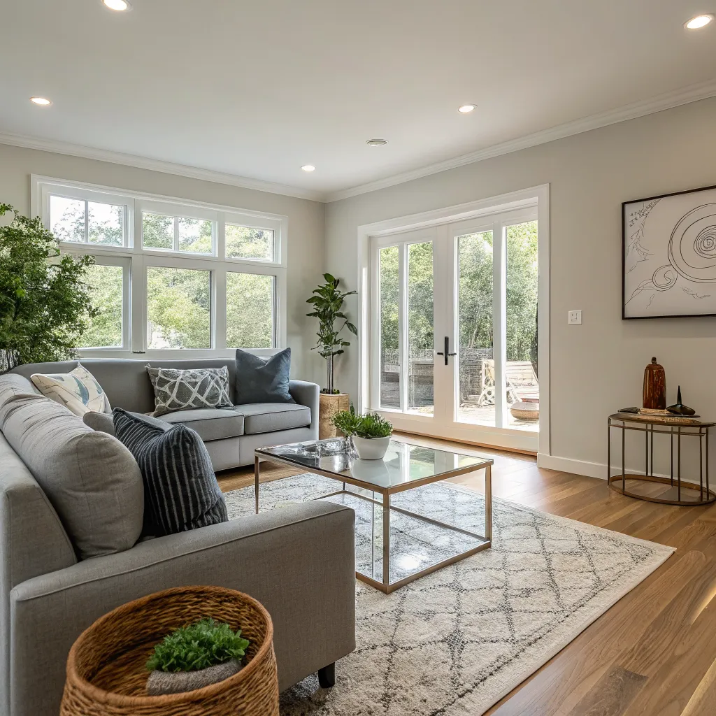 Living room renovation